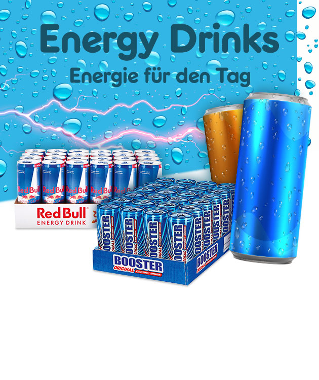 Energy Drinks - Energie für den Tag
