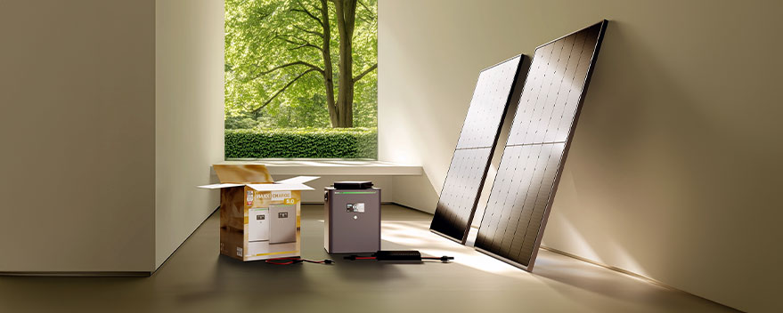 Solar-Komplettset mit Solarpanelen und Zubeh&ouml;r f&uuml;r Heiminstallation