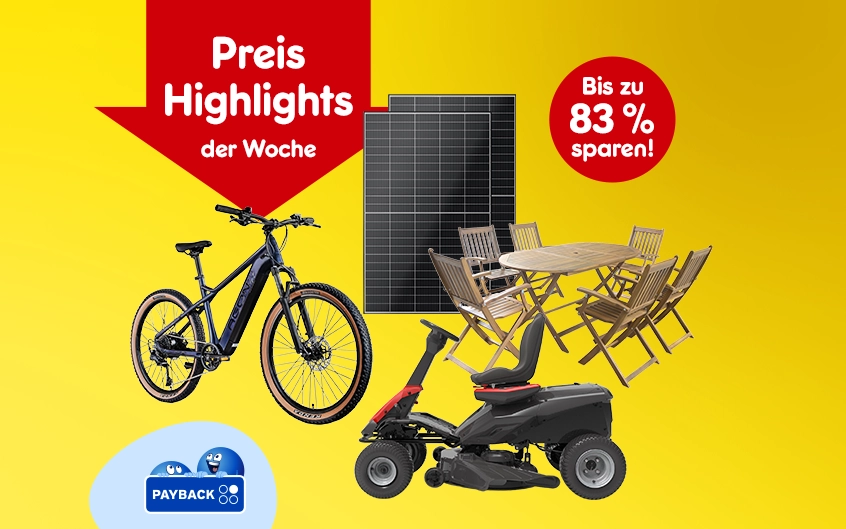 Preis Highlights der Woche - Bis zu 83 % sparen!