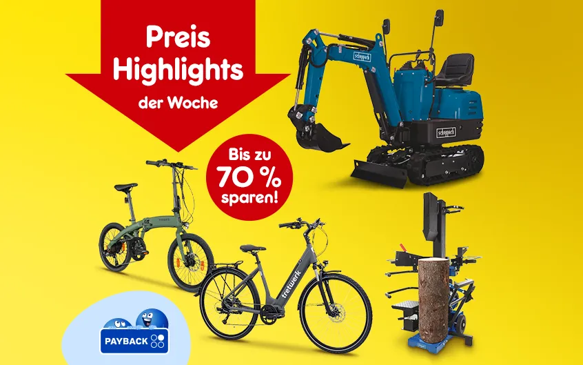Preis Highlights der Woche. Bis zu 70 Prozent sparen bei Netto Online