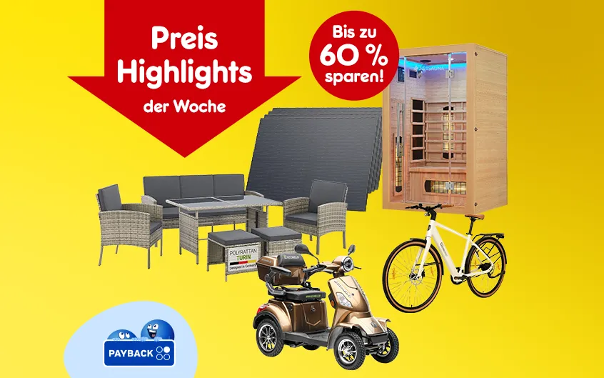 Preis Highlights der Woche. Bis zu 60 Prozent sparen bei Netto Online