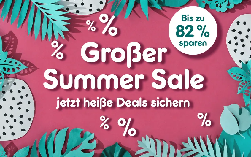 Gro&szlig;er Summer Sale mit bis zu 82% sparen bei Netto Online