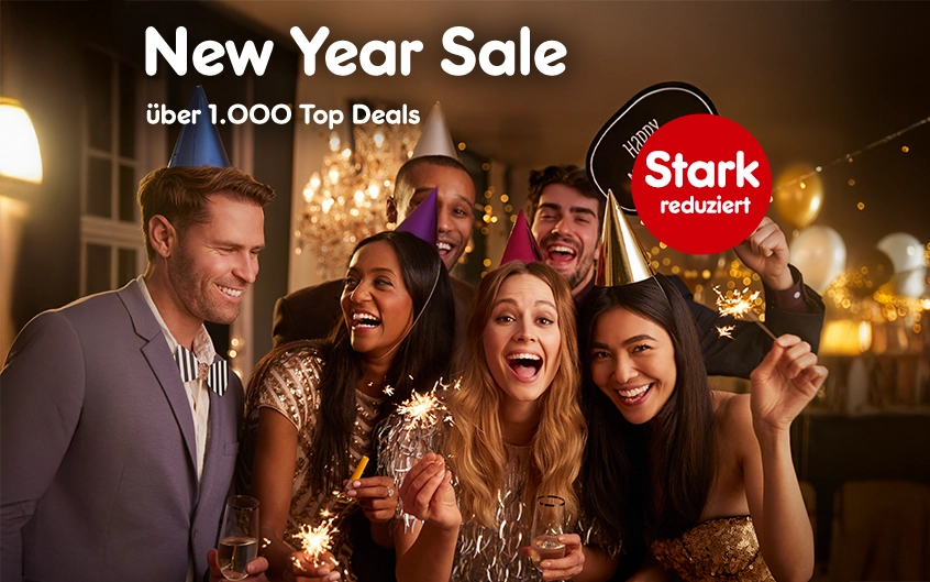 New Year Sale: &Uuml;ber 1.000 Top Deals 