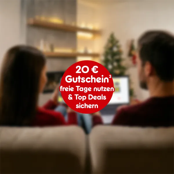 20&euro; Gutschein ferie Tage nutzn und Top Deals sichern bei Netto Online, mit Hochzahl 3 die auf rechtliche Hinweise verweist.
