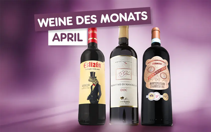 Weingenuss im April - der Netto Online-Shop empfiehlt