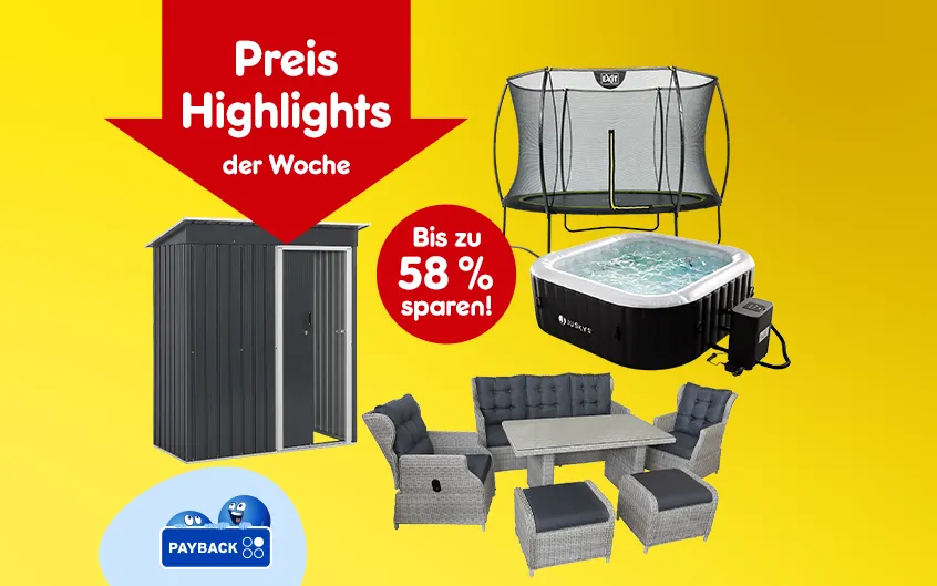 Preis Highlights der Woche - Bis zu 58 % sparen!