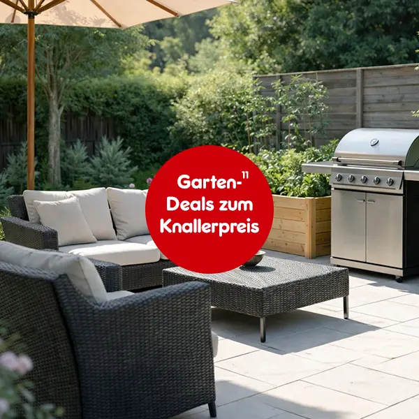 Garten Deals zum Knaller-Preis bei Netto Online hoch 11, die auf rechtliche Hinweise verweist.