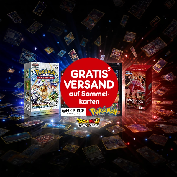 Gratis Versand auf Pokemon Sammelkarten Netto Online-Shop mit Hochzahl 5 die auf rechtliche Hinweise verweist