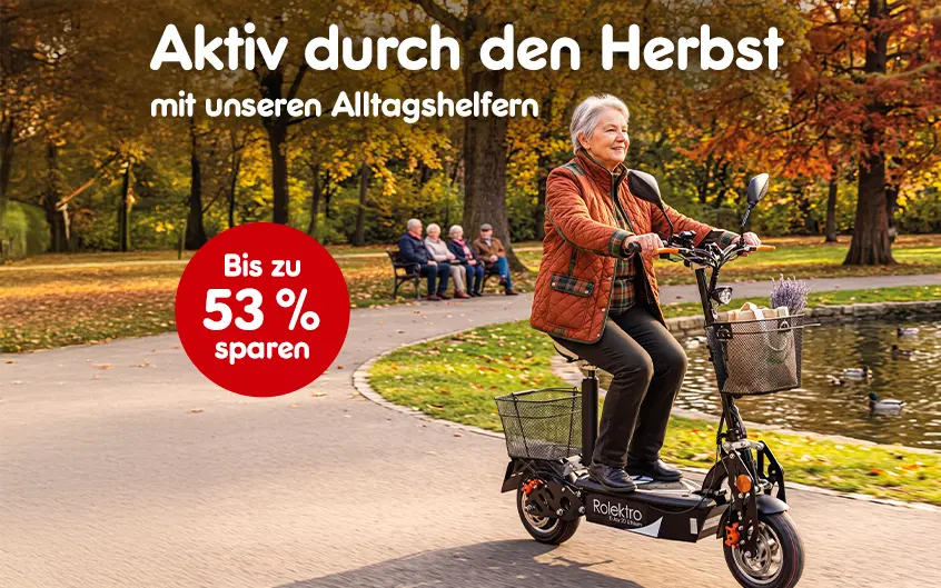 Bis zu 53 Prozent sparen mit Alltagshelfern f&uuml;r Senioren bei Netto Online
