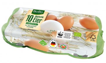 10 frische deutsche Eier