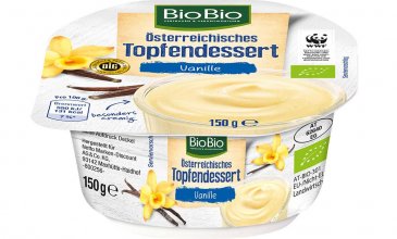 &Ouml;sterreichisches Topfendessert Vanille