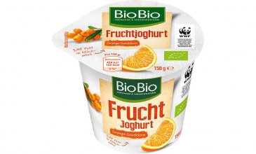 Fruchtjoghurt Orange-Sanddorn