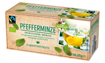 Bio Fairtrade Pfefferminze