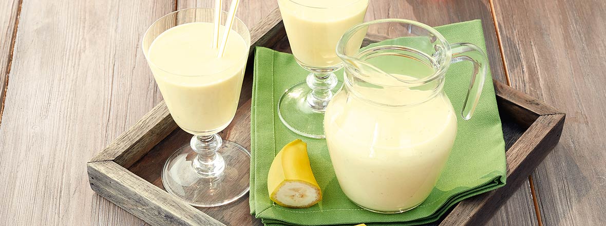Bananen-Quarksmoothie
