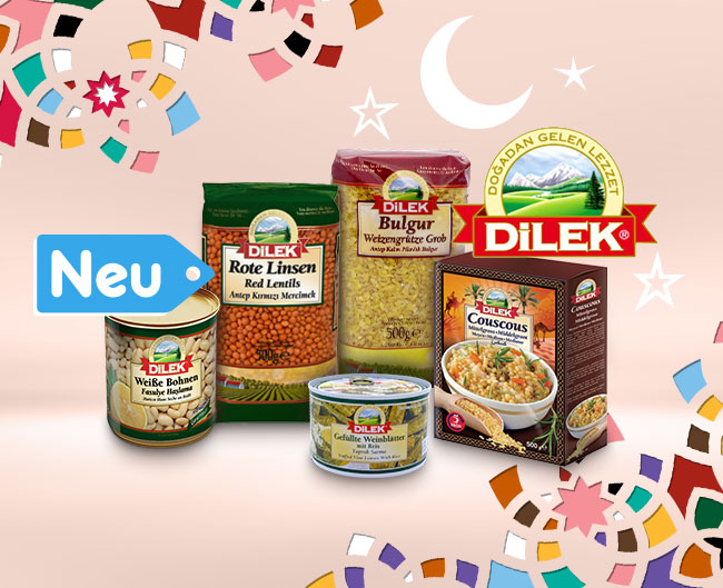 Orientalische Spezialit&auml;ten der Firma Dilek