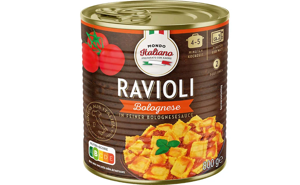 Artikelbild Ravioli Bolognese >