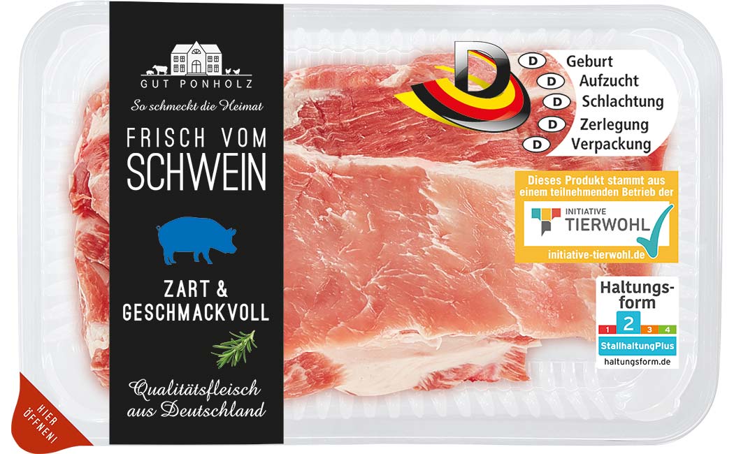 Artikelbild Schweine-Kotelettrippchen >