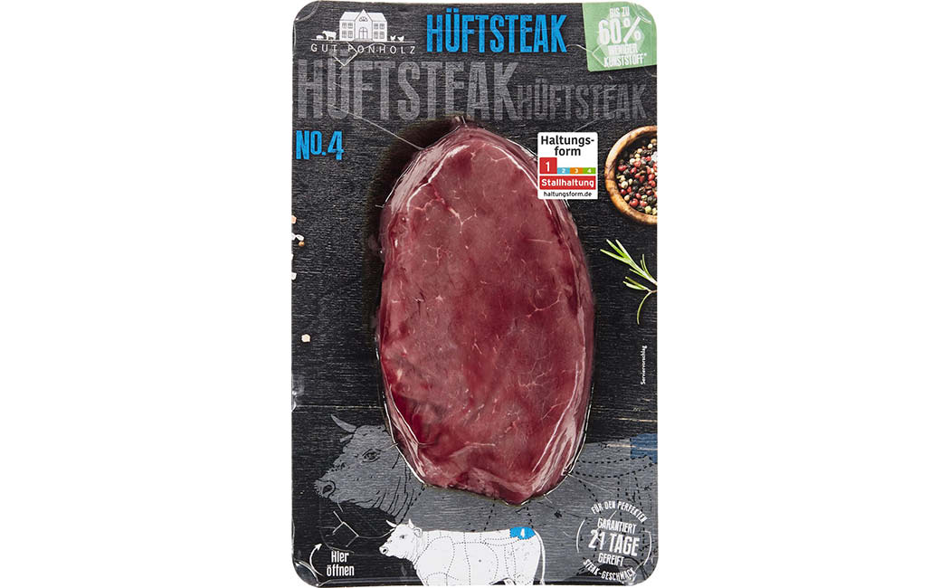 Artikelbild Jungbullen-Hüftsteaks mager >