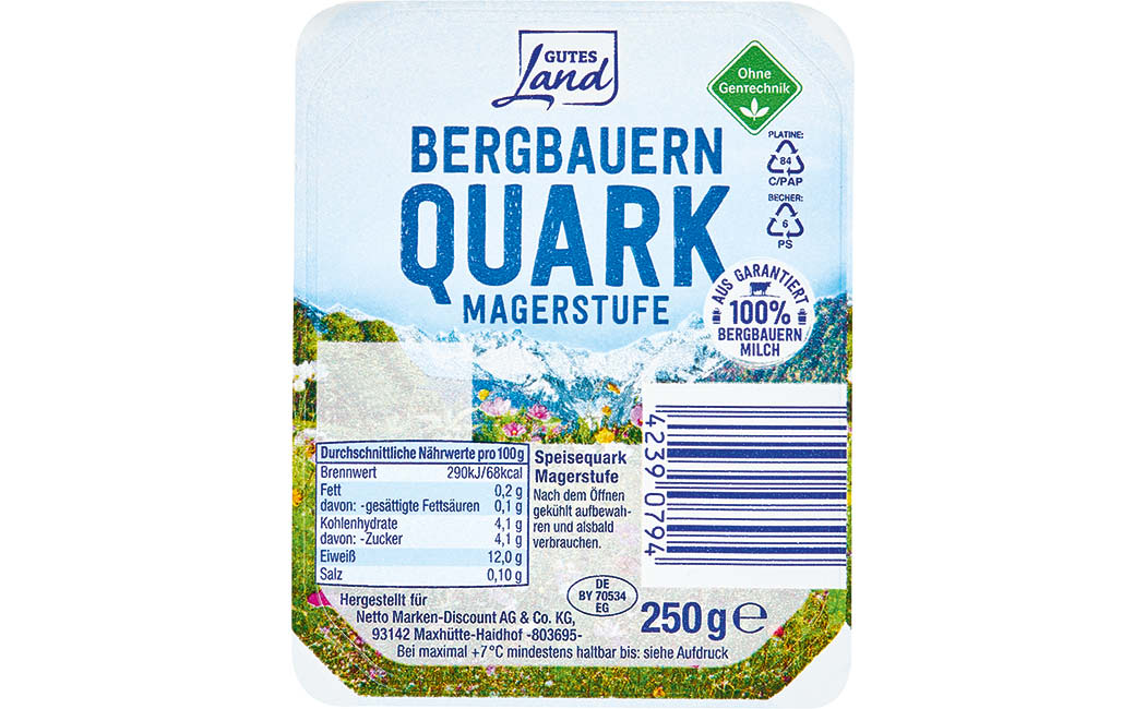 Artikelbild Bergbauern Quark >