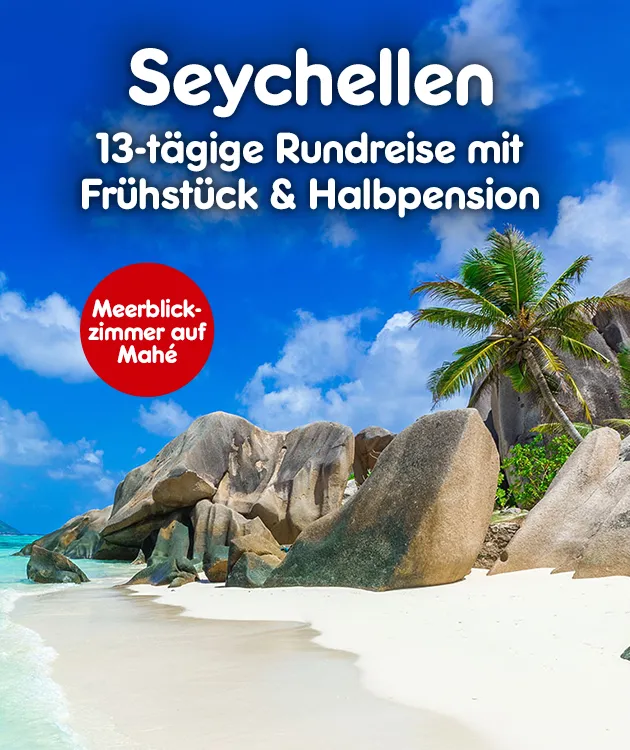13-t&auml;gige Rundreise mit Fr&uuml;hst&uuml;ck & Halbpension