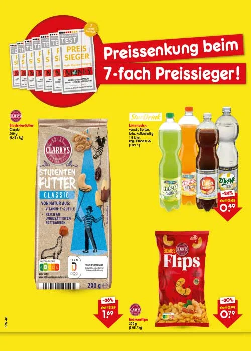 Preissenkung auf Dauer