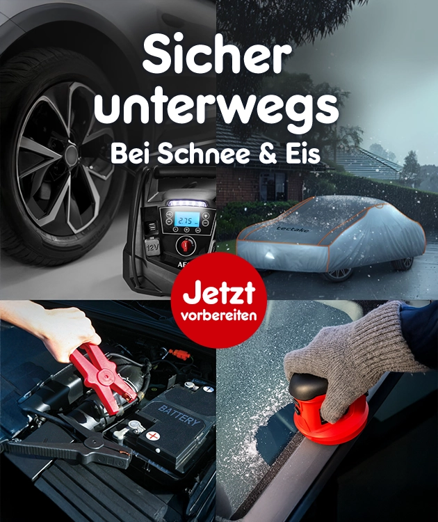 Sicher unterwegs bei Schnee und Eis.