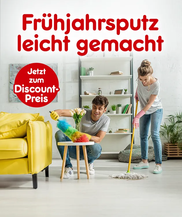 Fr&uuml;hjahrsputz leicht gemacht. Jetzt zum Discountpreis bei Netto Online