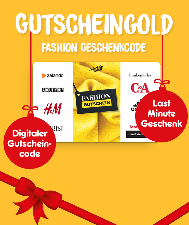 Gutscheingold Fashion Geschenkecode