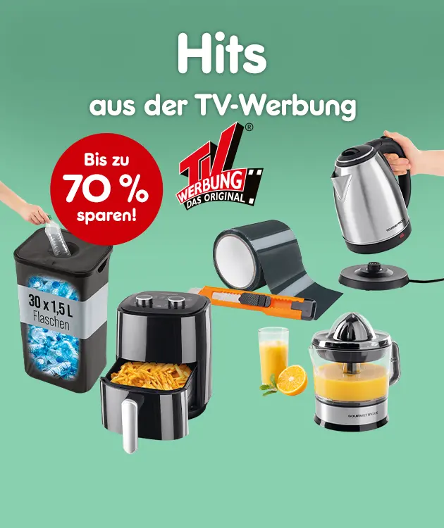 Hits aus der Werbung und bis zu 70% bei Netto-Online sparen!