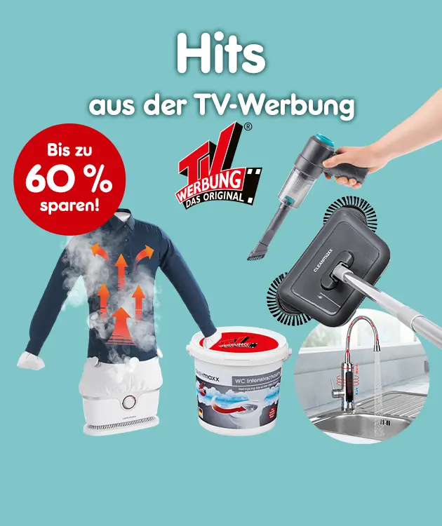 Hits aus der TV-Werbung. Bis zu 60% sparen bei Netto Online.