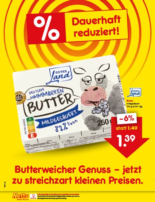 Preissenkung auf Dauer