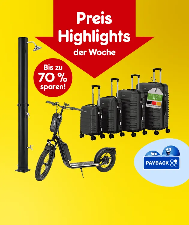 Top Deals der Woche mit 70% bei Netto Online