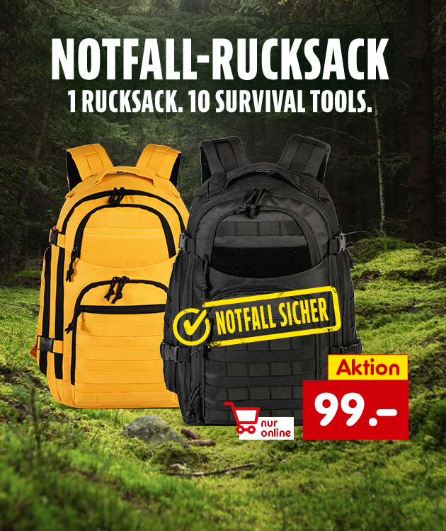 Notfall Rucksack bei Netto Online