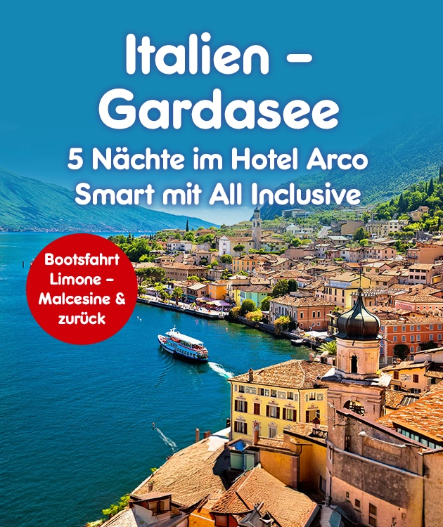 5 N&auml;chte im Hotel Arco Smart mit All Inclusive