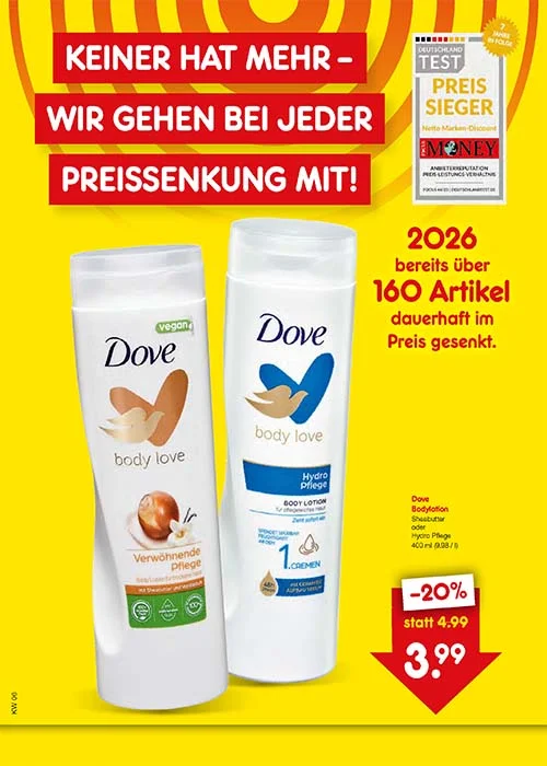 Preissenkung auf Dauer