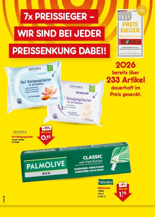 Preissenkung auf Dauer