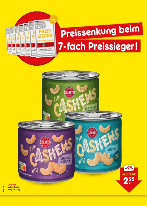 Preissenkung auf Dauer