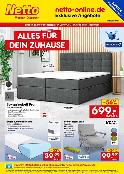 Online-Angebote Februar