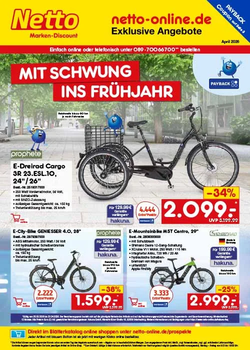 Online-Angebote April