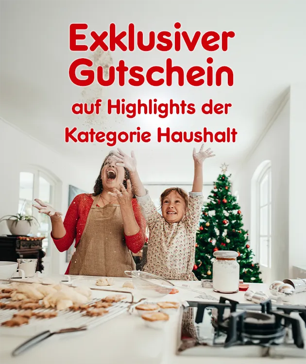 Exklusiver Gutschein auf die Highlights der Kategorie Haushalt