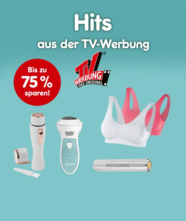 Hits aus der TV Werbung und bis zu 75% im Netto Onlineshop sparen.