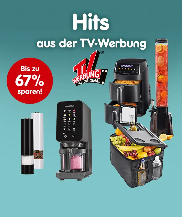 Hits aus der TV Werbung und bis zu 67% im Netto Onlineshop sparen.