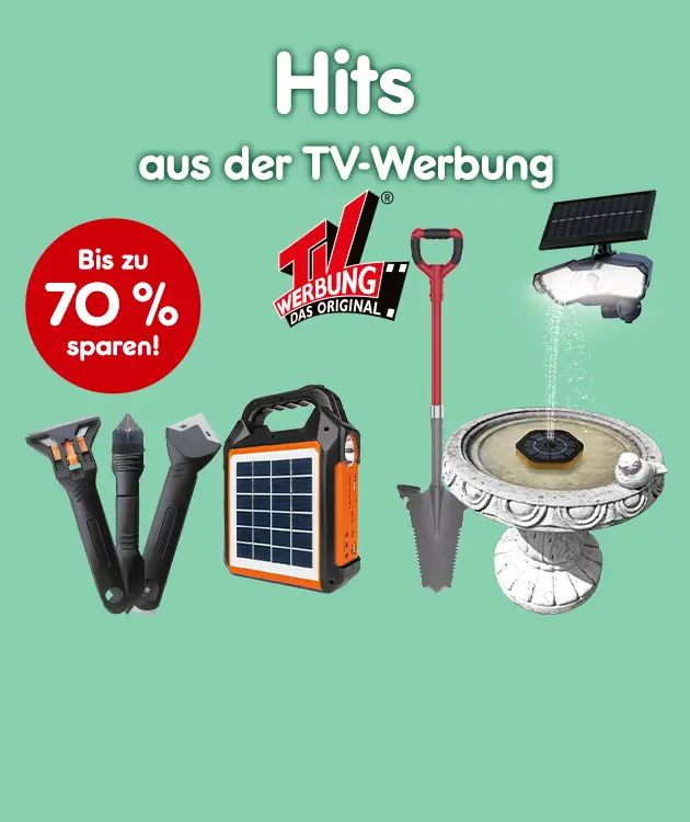 Hits aus der TV-Werbung. Bis zu 70 % sparen bei Netto-Online.