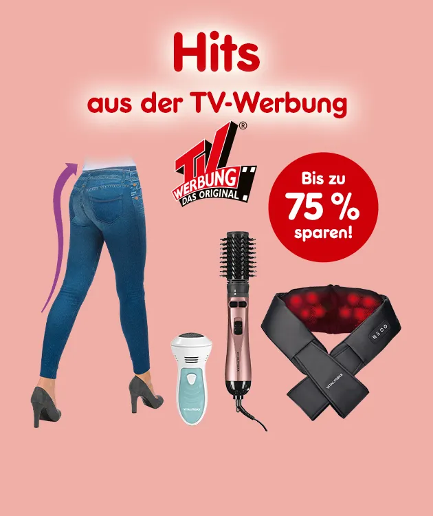 Hits aus der TV-Werbung. Bis zu 75 % sparen bei Netto-Online.