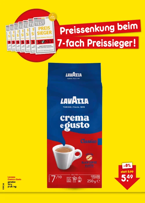 Preissenkung auf Dauer
