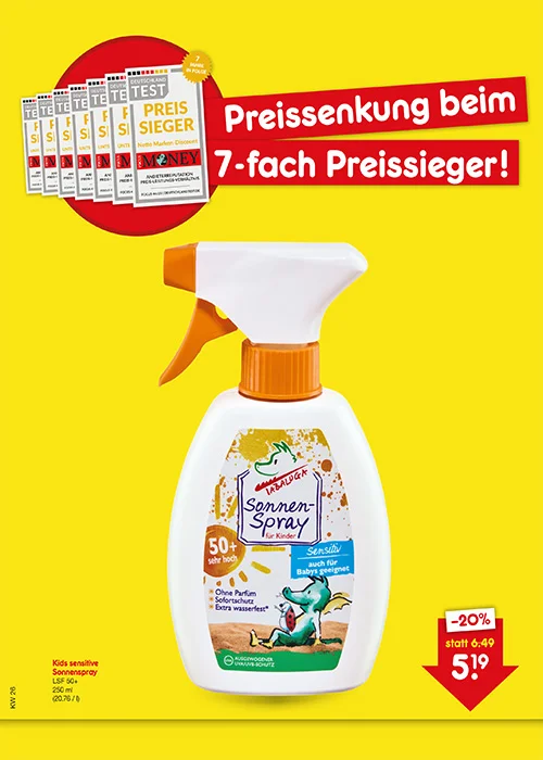 Preissenkung auf Dauer