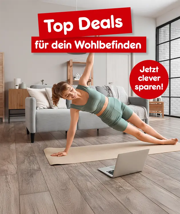 Top Deals f&uuml;r dein Wohlbefinden. Jetzt clever sparen bei Netto Online