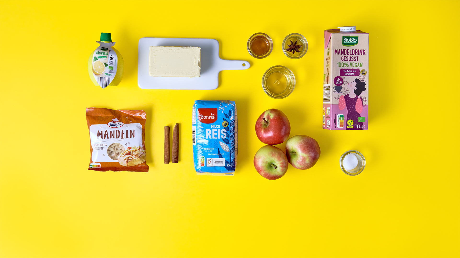 Unser Netto-Rezept für dich - Veganer Milchreis mit Apfel Unser Netto-Rezept für dich - Veganer Milchreis mit Apfel