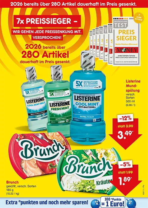 Preissenkung auf Dauer