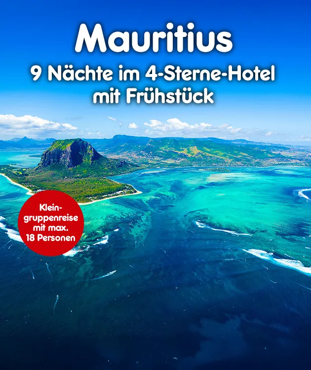 9 N&auml;chte im 4-Sterne-Hotel mit Fr&uuml;hst&uuml;ck